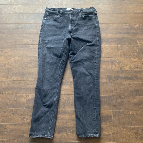 Agolde Nico High Rise Black slim fit jeans - Picture 5 of 15